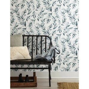 Magnolia Home by Joanna Gaines
Olive Branch Teal Peel & Stick Wallpaper